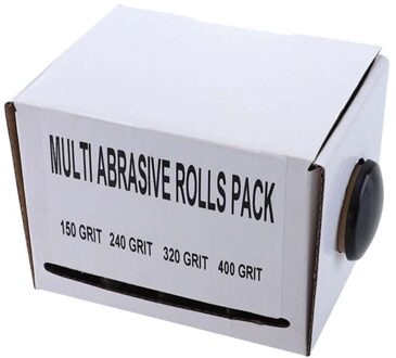 4 Roll / Box Schuren Riem Roll Drawable Schuurlinnen Schuurpapier Droog Slijpen Metaal Glas Houtbewerking Schuren Papier