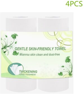 4 Roll/Lot Toiletpapier Roll Badkamer Tissue Dikker Zachte Huidvriendelijke Papieren Handdoek Voor Hotel Salon