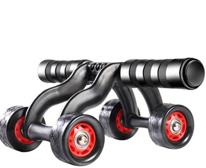 4 Rolls Ab Roller Buikspier Trainer Indoor Home Training Apparaat Gymnastiek Taille Buik Spier Sporter Apparatuur