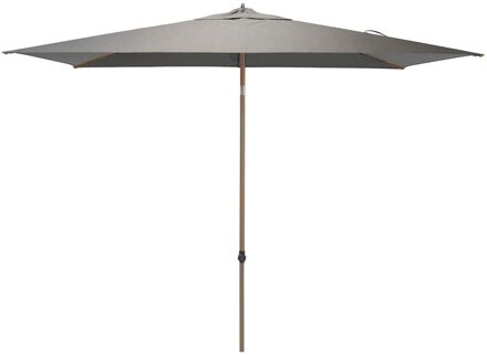 4 Seasons Outdoor Azzurro parasol 200x300 cm houtlook - antraciet