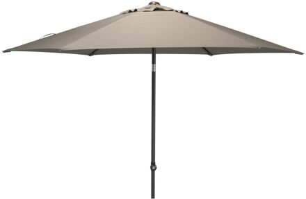 4 Seasons Outdoor Parasol Oasis Ø250 cm taupe Bruin