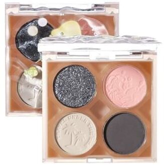 4 Shades Eyeshadow Palette - Lush Island #5