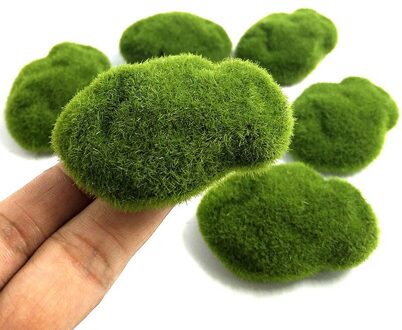4 Size Kunstmatige Foam Green Moss Planten Decoraties Creatieve Huis Tuin Gazon Floor Versieringen XS