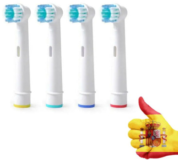 4 spare parts electric brush, Complatible Oral b Vitaly Precision Clean White Sensitive Proffesional Care EB-17A quality