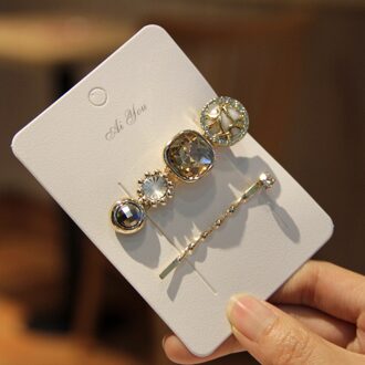 4 stijl Luxe kristal parel haar clip Gold haarspelden voor vrouwen sieraden accessoires G2