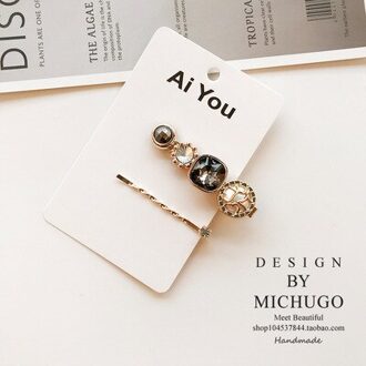 4 stijl Luxe kristal parel haar clip Gold haarspelden voor vrouwen sieraden accessoires G4