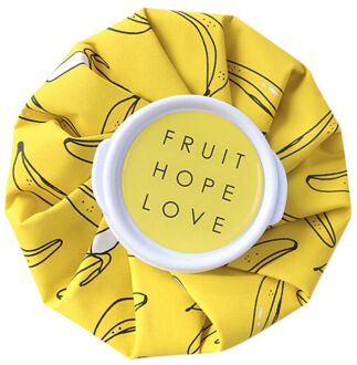 4 Stijlen Cartoon Patronen Water Flessen Warm En Koud Multifunctionele Fysiotherapie Zak Warm Water Zak geel