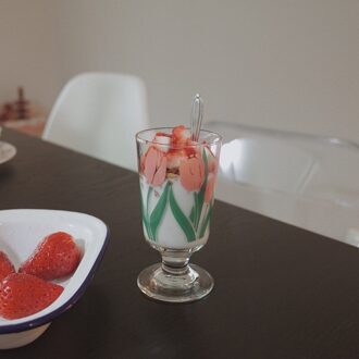 4 Stijlen Klassieke Liefde Dragen 280Ml Wijn Glazen Beker Goud Korte Voet Cup Chrysant Planten Whisky Wodka Smaak Glas set S4