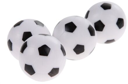 4 Stks 36mm Tafelvoetbalspel Voetbal Plastic Voetbal Voetbal Fussball Soccerball Sport Ronde Indoor Games