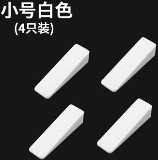 4 Stks/pak 64*18*14Mm Rubber Deur Stop Stoppers Blok Wig Deurstoppers Clear White Deurstopper Thuis kantoor Gebruik