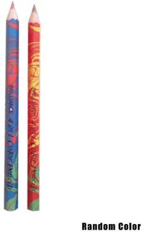 4 Stks/pak Gekleurde Zeshoekige Regenboog Potlood Kleurpotloden Supplies Voor Schilderen Gekleurde Graffiti Potlood Set Tekening Briefpapier