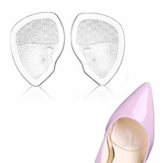 4 Stks/pak Siliconen Gel Hiel Kussen Protector Schoen Insert Pad Binnenzool Liner Grips Transparante Strip Hak Pad Schoen Accessoires 1 paar