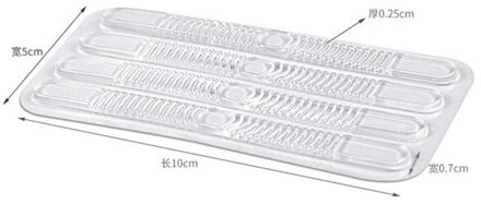 4 Stks/pak Siliconen Gel Hiel Kussen Protector Schoen Insert Pad Binnenzool Liner Grips Transparante Strip Hak Pad Schoen Accessoires