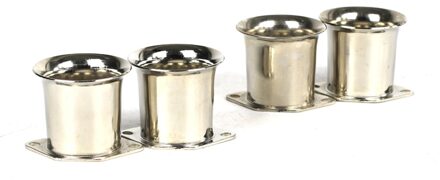 4 STKS/PARTIJ 2 1/4 "40mm Of 44mm IDF Luchthoorn Velocity Stacks VOOR 45 dcoe Weber Carburateurs