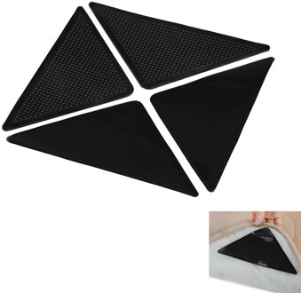 4 Stks/partij Antislip Rug Tapijt Mat Grijpers Anti Skid Hoeken Pad Siliconen Grip Voor Badkamer Keuken Woonkamer