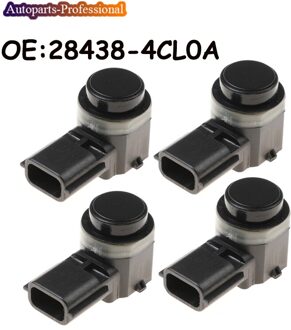 4 Stks/partij Auto Auto Accessorie 28438-4CL0A 284384CL0A Voor Nissan X-Trail T32 1.6L 2.0L Pdc Parking sensor