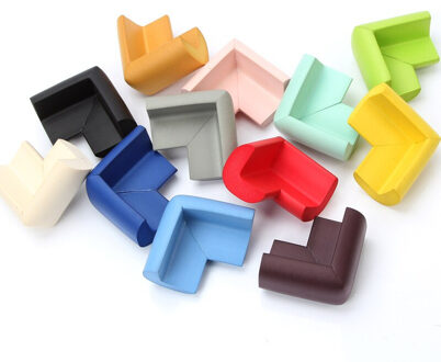 4 stks/partij Baby Veiligheid Tabel Corner Protector Transparante Anti-Collision Bescherming Hoek Cover Edge Corner Guard voor Kid Beveiliging 4 stk Lot wit