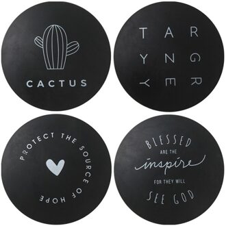 4 Stks/partij Deurklink Deurslot Decoratieve Meubels Crash Pad Wandtegel Anti-Collision Blok Siliconen Bumper Rubber zwart