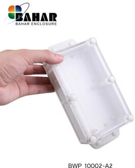 4 stks/partij DIY project Waterdichte junction box wandmontage plastic doos voor elektronische ABS plastic behuizing 200*94 * 45mm BWP 10002-A2