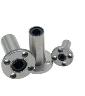 4 stks/partij LMF8UU LMF10UU LMF6UU LM12UU LM8LUU LMF12LUU LM16UU 8mm flens lineaire kogellager voor 8mm lineaire as CNC 3D printer LMF13UU