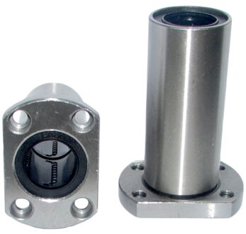 4 stks/partij LMH13UU LMH16 20 LMH10 12 13 16LUU flens lineaire lager CNC Lineaire Bush voor 3D printer deel lineaire as LMH16LUU