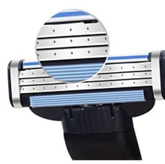 4 stks/partij mannen scheren scheermesjes voor mannen scheren 3 lagen scheren blade Cassette voor mache 3