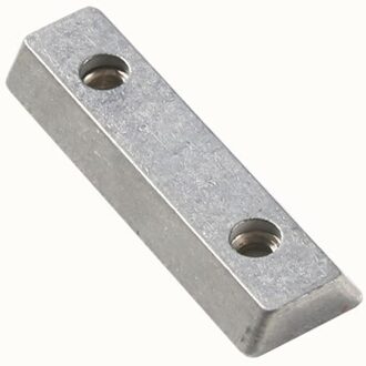 4 stks/partij Metalen Twee Gat Vastklemmen Plaat Z043M Twee Gat Slot Moer Gewijd Zhouyu De Eerste Tool Mini Machine Accessoire