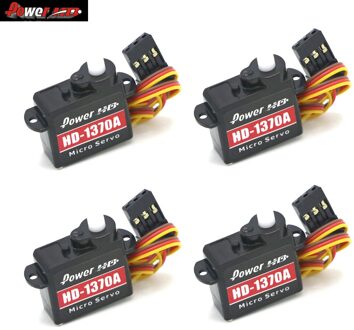 4 stks/partij Power HD HD-1370A Micro Mini Servo 3.7G servo Voor F3P EP200 +
