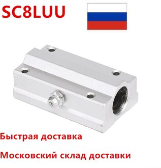 4 Stks/partij SC8LUU SCS8LUU 8Mm Linear Ball Bearing Block Cnc Router Kussen Voor Xyz