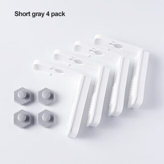 4 Stks/partij Sheet Houder Clips Enkele Dekbedovertrek Vaste Antislip Clips Huishoudelijke Laken Cover Hoek Vaste Gesp thuis Gereedschap JJ2024667-GY1-02