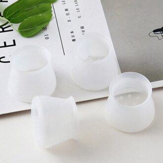 4 Stks/partij Tafel Stoel Been Mat Siliconen Antislip Tafel Stoel Been Caps Voet Bescherming Bottom Cover Pads Hout floor Protectors TP