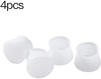 4 Stks/partij Tafel Stoel Been Mat Siliconen Antislip Tafel Stoel Been Caps Voet Bescherming Bottom Cover Pads Hout floor Protectors