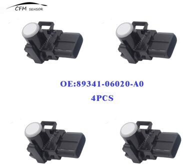 4 stks PDC 89341-06020-A0 Parkeersensor Voor Lexus GX460 RX350 RX450h Toyota Sienna Backup
