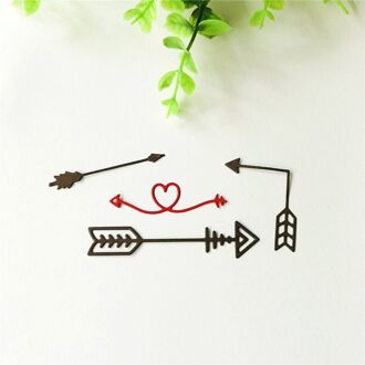 4 Stks Pop Liefde Streep Metalen Stansmessen Scrapbooking Album Embossing Papier Kaarten Decor Stencils voor DIY Scrapbook