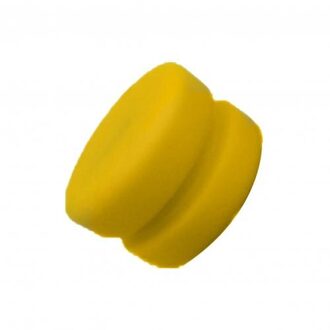 4 Stks/set 80Mm Hand Polijsten Buffing Pad Kit Voor Auto Polijstmachine Hand Tool Kit Voor Auto Polijstmachine Wax Buffer auto Polijsten Pad Set geel