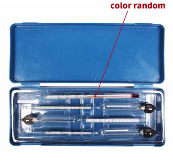 4 Stks/set Alcohol Meter Alcoholmeter Wijn Meter Glas Float Gauge Densitometer Alcohol Liquid Meter Hydrometer