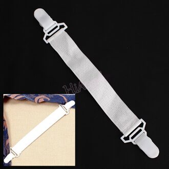 4 stks/set Beddengoed Sprei Lakens Gesp Tafelkleed Uitgerust Apparaat Lakens Clip antislip Riem Elastisch Set Grijpers