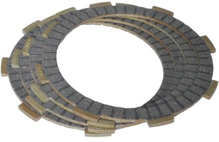 (4 stks/set) Clutch Wrijving Platen Kit Set Voor Yamaha YBR125 YBR 125 XTZ125 XTZ 125 125cc vervanging Onderdelen