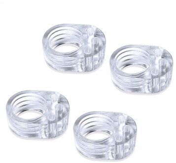 4 Stks/set Deurstopper Transparante Silicagel Deurklink Buffer Muur Bescherming Deurknop Bumper Muren Voor Meubels Beschermende