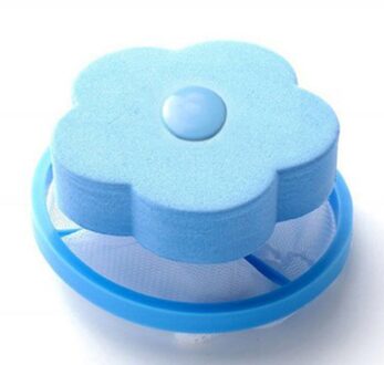 4 Stks/set Drijvende Huisdier Bont Catcher Lint Filter Bag Herbruikbare Pet Haar Catcher Remover Tool Voor Wasmachine Huishoudelijk Gereedschap blauw