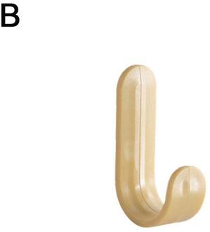 4 Stks/set Handdoek Haken Plastic Deur Hangers Zelfklevende Rekken Muur Home Hoed Organizer Houder Muur Hangers Decor Hanger N2E0 B