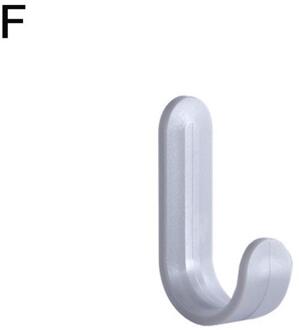 4 Stks/set Handdoek Haken Plastic Deur Hangers Zelfklevende Rekken Muur Home Hoed Organizer Houder Muur Hangers Decor Hanger N2E0