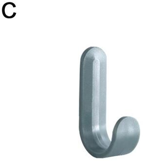 4 Stks/set Handdoek Haken Plastic Deur Hangers Zelfklevende Rekken Muur Home Hoed Organizer Houder Muur Hangers Decor Hanger N2E0