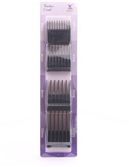 4 Stks/set Kapper Professionele Universele Tondeuse Limiet Kam Vervanging Snijden Gids Kammen Voor Moser 1400 Serie G1202