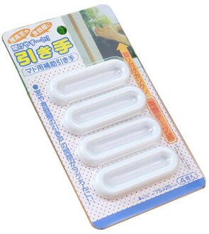 4 stks/set Pasta Soort Garderobe Deurklink voor Glas Raam Handvat Europese Houten/Deur Schuifdeur Raam Extra Schakelaar