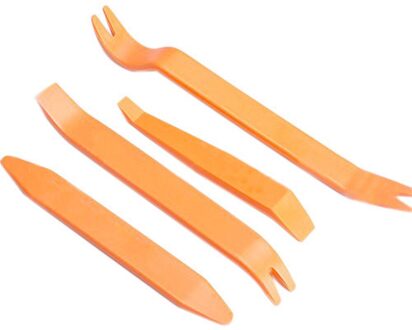 4 Stks/set Plastic Auto Radio Deur Clip Panel Trim Dash Audio Removal Pry Gereedschap Repareren