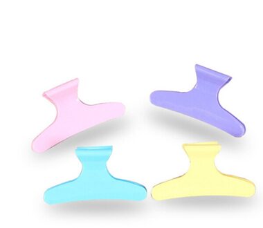 4 Stks/set Professionele Vlinder Sectie Hair Clips Vrouw Meisje Haarspelden Styling Holding Gereedschap Hair Styling Kappers Gereedschap