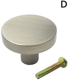 4 Stks/set Ronde Messing Massief Messing Handvat Knoppen Kabinet Keuken Pull Accessoires Lade Meubilair Handvat Deur Dresser Knop Pu T4S1