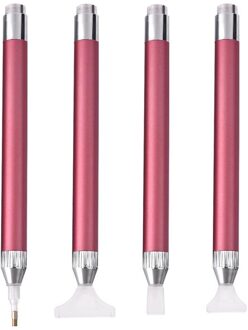 4 Stks/set Vierkante Ronde Diamant Schilderen Tool Verlichting Punt Boor Pen 1/3/6/9 Hoofd Diamant Pennen 5D schilderij Diamanten Accessoires 01