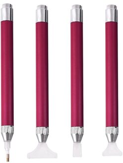 4 Stks/set Vierkante Ronde Diamant Schilderen Tool Verlichting Punt Boor Pen 1/3/6/9 Hoofd Diamant Pennen 5D schilderij Diamanten Accessoires 02